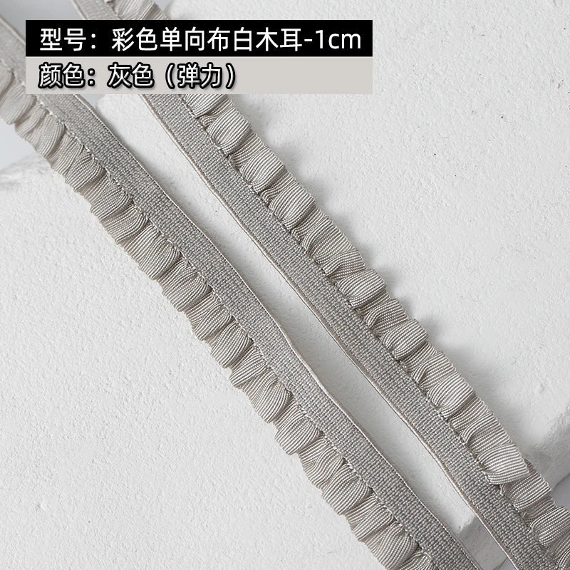 5m Elastic Lace Trim Ribbon for Dress Decoration, DIY Sewing & Crafts
