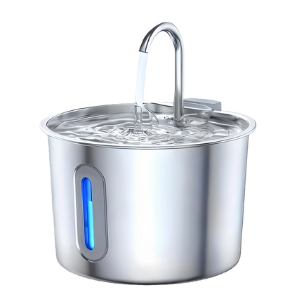 Automatic Cat Water Fountain - Stainless Steel Dog & Cat Water Dispenser with Filter