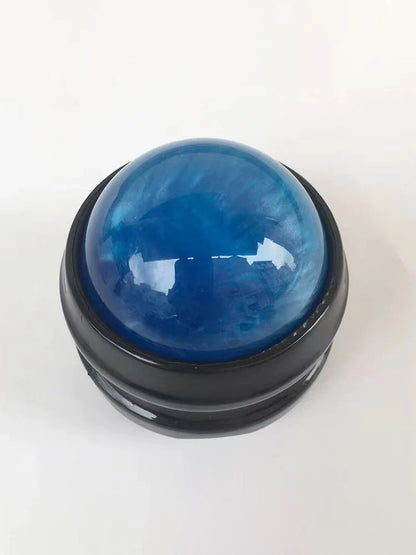 Mini 360° Spin Manual Massage Ball — Self-Therapy Tool for Back, Shoulders & Foot Muscle Relaxation