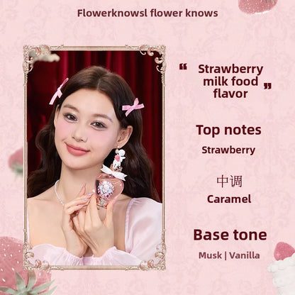 Flowerknows Strawberry Cupid Eau de Parfum – 1.7oz / 50ml Long-Lasting Floral Gourmand Women’s Perfume Gift
