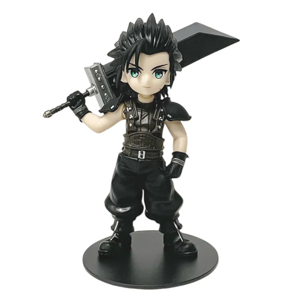 11-12cm Final Fantasy Anime Figures – Cloud, Tifa, Aerith & Zack PVC Collectible Toy Gift