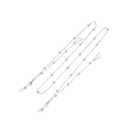 Women's Eyeglass Chain - Hollow Star & Pearl Beaded Lanyard for Sunglasses & Reading Glasses