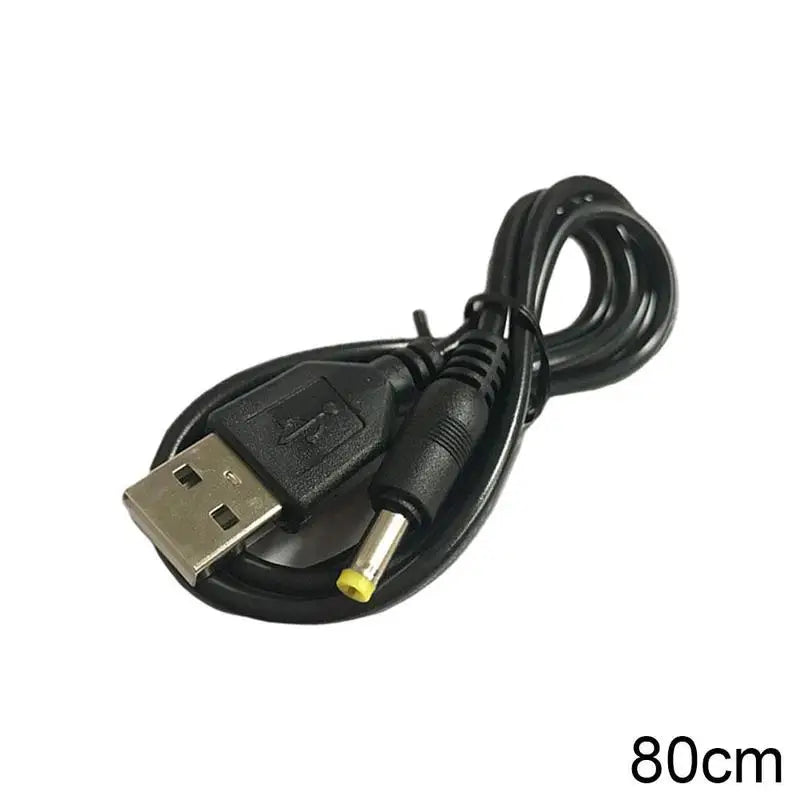 80cm 5V USB to DC Power Charging Cable – 4.0x1.7mm Plug 1A Charger for PSP 1000/2000/3000