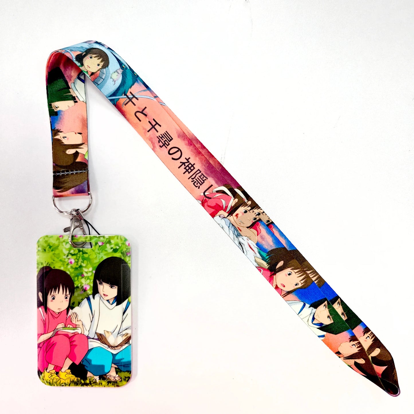 Anime Lanyard Keychain – Animated Mobile Phone & ID Card Holder, DIY Jewelry Accessory Wholesale