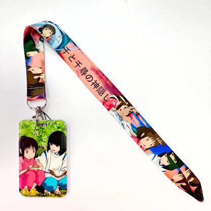 Anime Lanyard Keychain – Animated Mobile Phone & ID Card Holder, DIY Jewelry Accessory Wholesale