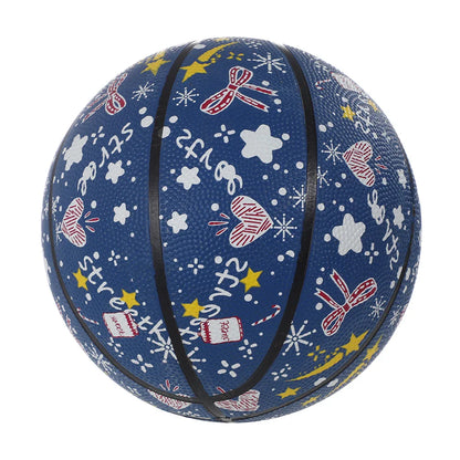 Premium Outdoor Rubber Basketball – Sizes 4/5/6/7 for Training, Adult & Youth Sports, Professional Game Ball