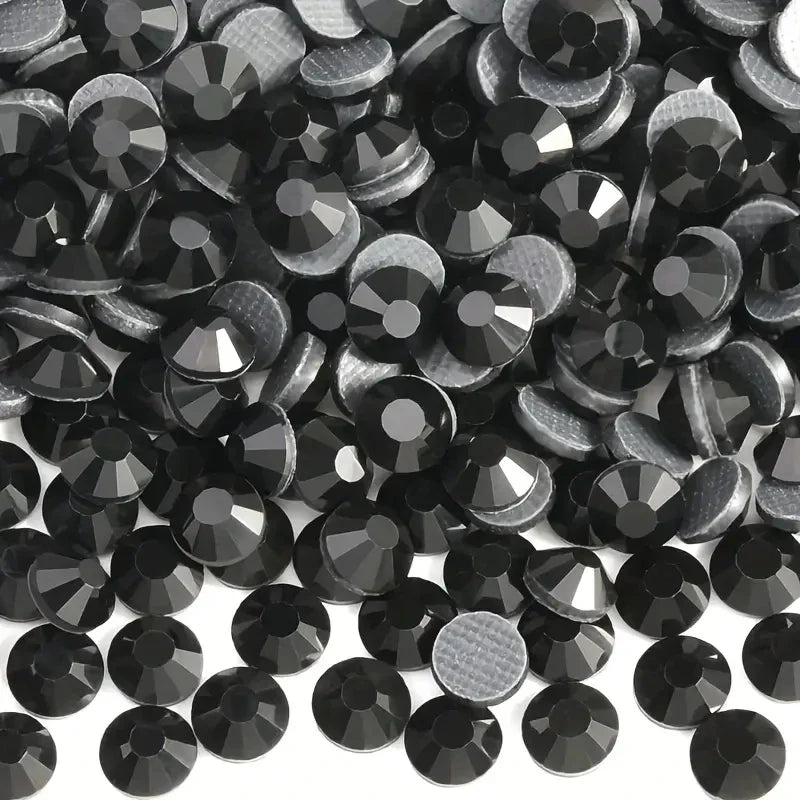 Bobohoo HotFix Crystal Rhinestones SS6-SS30 – Glitter Iron-On Strass Gems for Clothing, Dresses & DIY Crafts