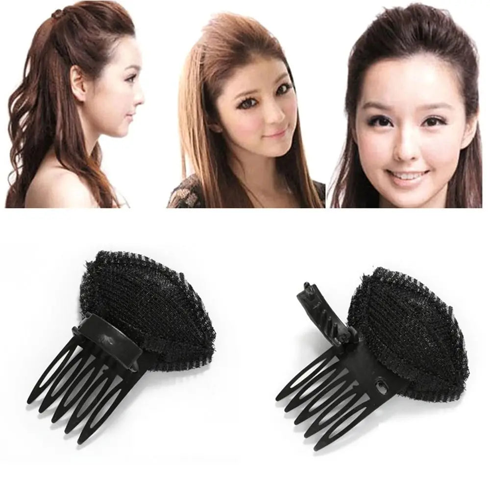 8pcs Hair Volume Puff Sponge Pads – Invisible Fluffy Clip for DIY Hair Styling, Women & Girls Hair Tools