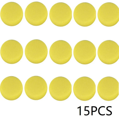 5/10/15 PCS Round Coloring Sponges — Watercolor & Craft Painting Sponge Set for Art Projects