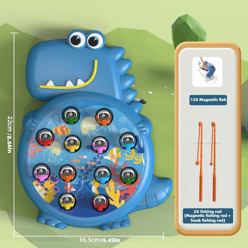 Baby Magnetic Fishing Toy Set - Educational Learning Game for Kids Birthday Gift & Brain Development