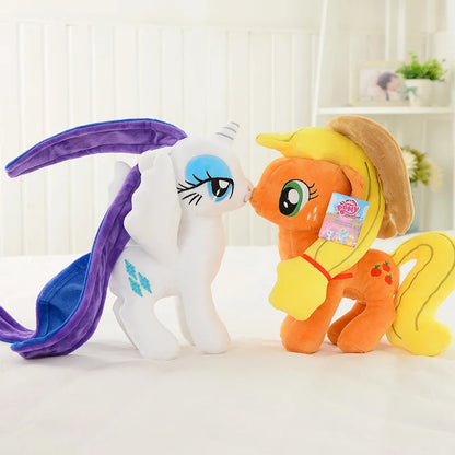 20cm My Little Pony Plush Toy – Twilight Sparkle, Rainbow Dash, Applejack, Rarity, Fluttershy & Pinkie Pie Soft Filled Doll Gift