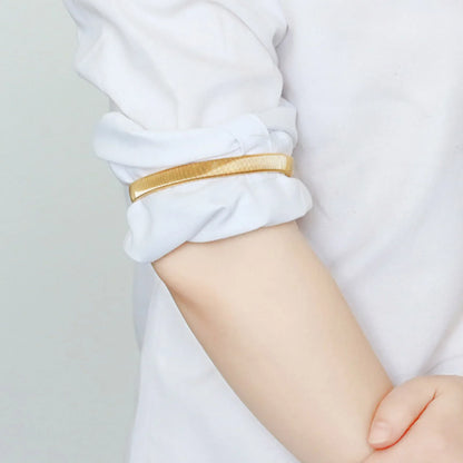 Adjustable Elastic Armband Sleeve Holders - One Pair for Women and Men - Fashionable Arm Cuffs Bands for Party, Wedding, and Clothing Accessories