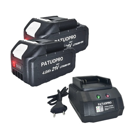 18V/21V Rechargeable Lithium Battery – 2.0Ah, 4.0Ah, 6.0Ah for Makita Cordless Wrench, Hammer Drill, Grinder & Tools
