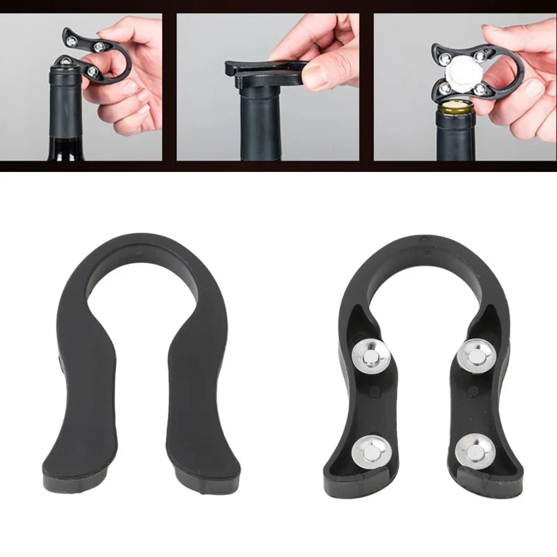 Foil Cutter Wine Opener - Sharp Foil Remover Cutter for Wine Bottles - Essential Kitchen and Bar Accessories for Aireador Vino