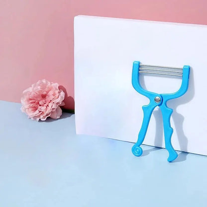 Manual Facial Hair Remover Epilator – Beauty Threading Tool for Women’s Shaving