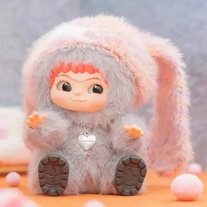 Cute Wakuku Plush Doll Keychain — Kawaii Monsters Box Vinyl Doll for Backpack, Bag, & Case Decoration Gift