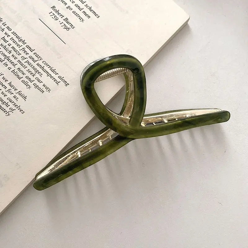 Metal Hair Clip for Women | Large Shark Clip, Hair Volume Accessory & Stylish Headband