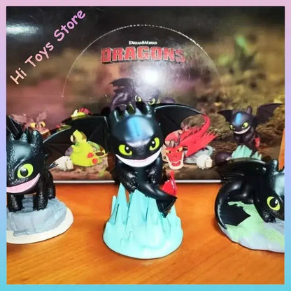 How to Train Your Dragon Toothless Action Figure – Night Fury Anime Toy, Children’s Collectible Figure