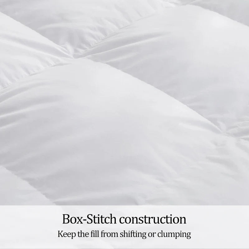 Peter Khanun Winter Duvet Comforter – Thick, Washable Microfiber Bedding with Corner Tabs, Small, Queen & King Size
