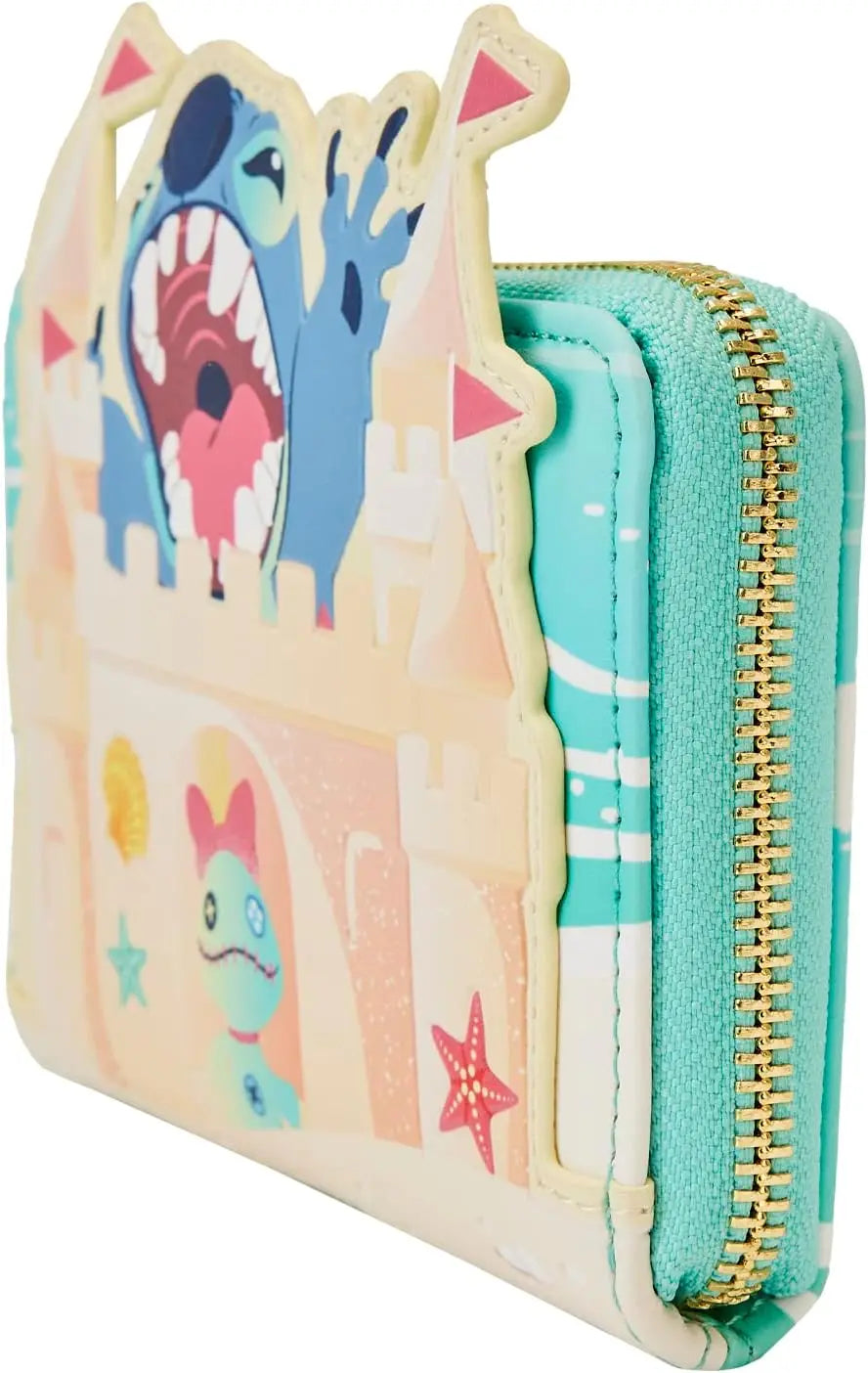 Stitch Luau Cosplay Double Strap Shoulder Bag – Women’s Beach Backpack & Wallet Purse