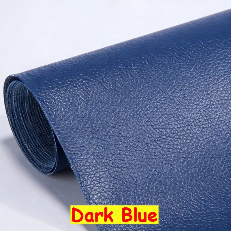 Large Self-Adhesive PU Leather Repair Patch – Faux Leather Tape for Sofa, Car & EV Seats