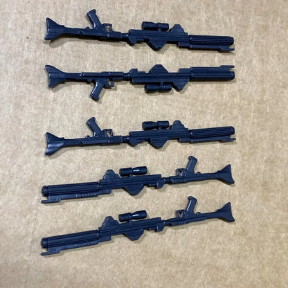 Lot of Star Wars & GI Joe Accessories – Lightsaber, Blaster Gun & Jetpack for 6’’ Action Figures