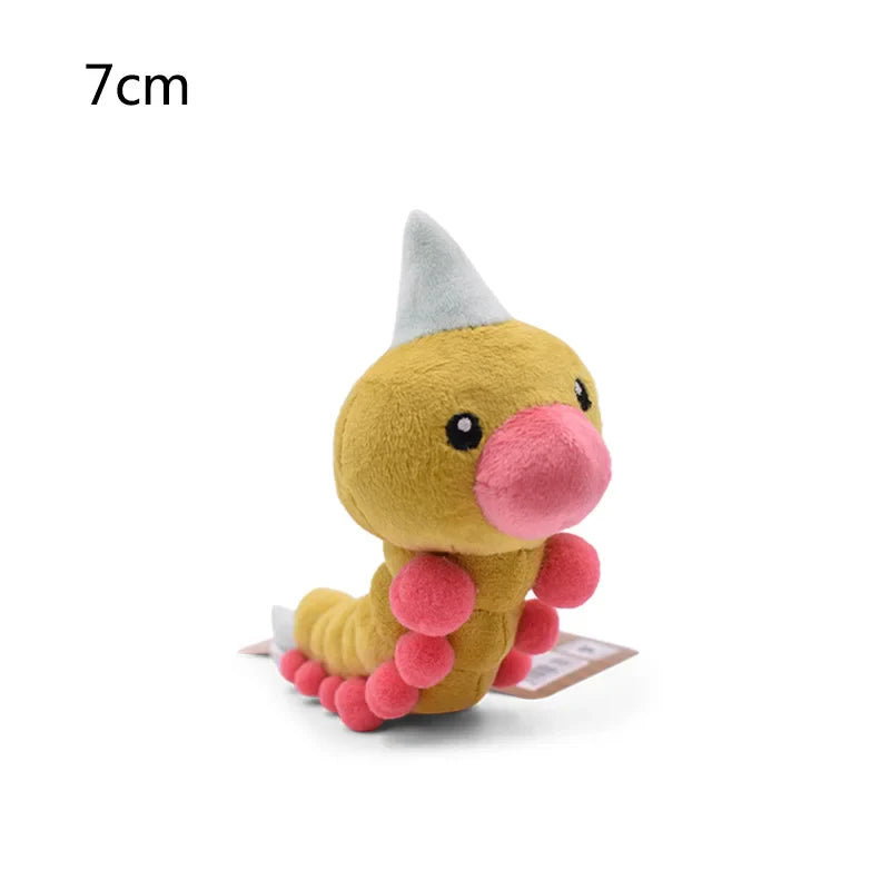 Pokémon Plush Toys – Weedle, Caterpie, Butterfree, Raichu, Mew & Togepi Stuffed Dolls for Kids’ Birthday & Christmas Gifts