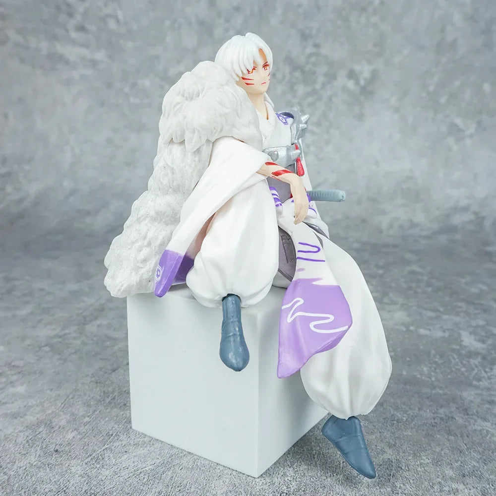 Anime Inuyasha Sesshoumaru Action Figure — Decorative Collectible Model Toy, Birthday & Christmas Gift for Kids