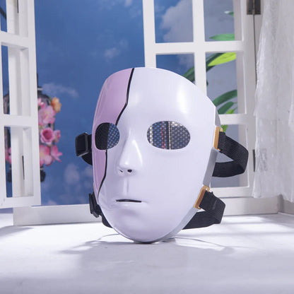 Sally Face Mask Cosplay – Sal Fisher Full Face Anime Game Mask for Halloween & Party Costume