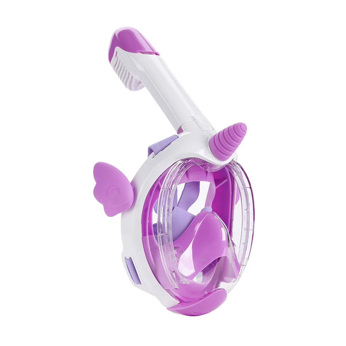 Kids Unicorn Full Face Snorkel Mask - Dry Anti-Fog Waterproof Swimming & Diving Gear for Children