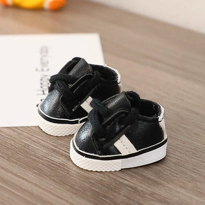 Labubu Doll Shoes for 15/17cm Cotton Dolls — Casual Sports Canvas & Martin Boots, Accessories for Labubu Outfits