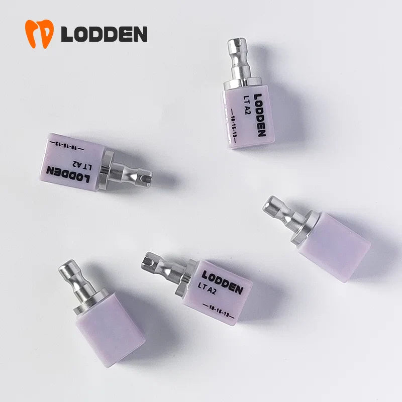 5pcs Lithium Disilicate Blocks for CAD CAM – C14 HT/LH/MT/MO Glass Ceramic Milling Material for Dental Lab