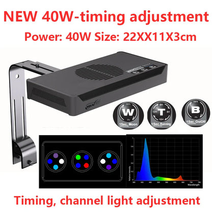 Spectra Nano 029 Aquarium Light 30W – Touch Control Saltwater Lighting for Coral Reef Fish Tanks