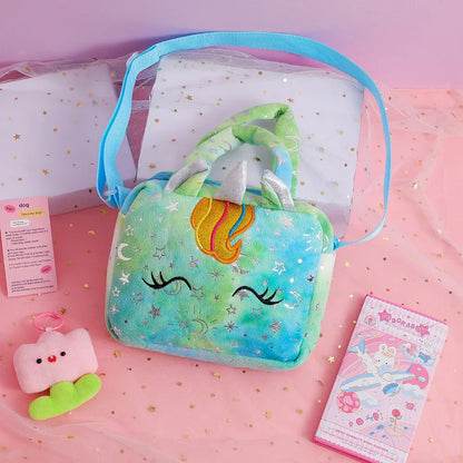 Cute Unicorn Handbag for Girls - Sweet Kids Crossbody Shoulder Bag, Small Purse & Birthday Gift