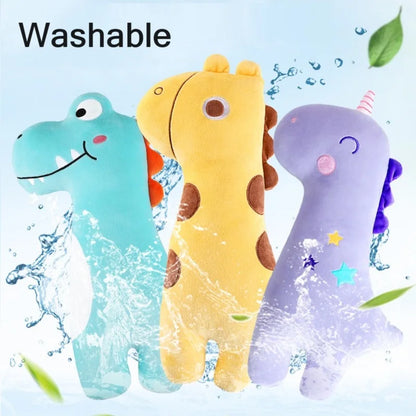 Car Safety Belt Cover - Baby Seat Belt Protector with Neck Cushion and Sleeping Head Support - Unicorn Cute Pillow for Kids