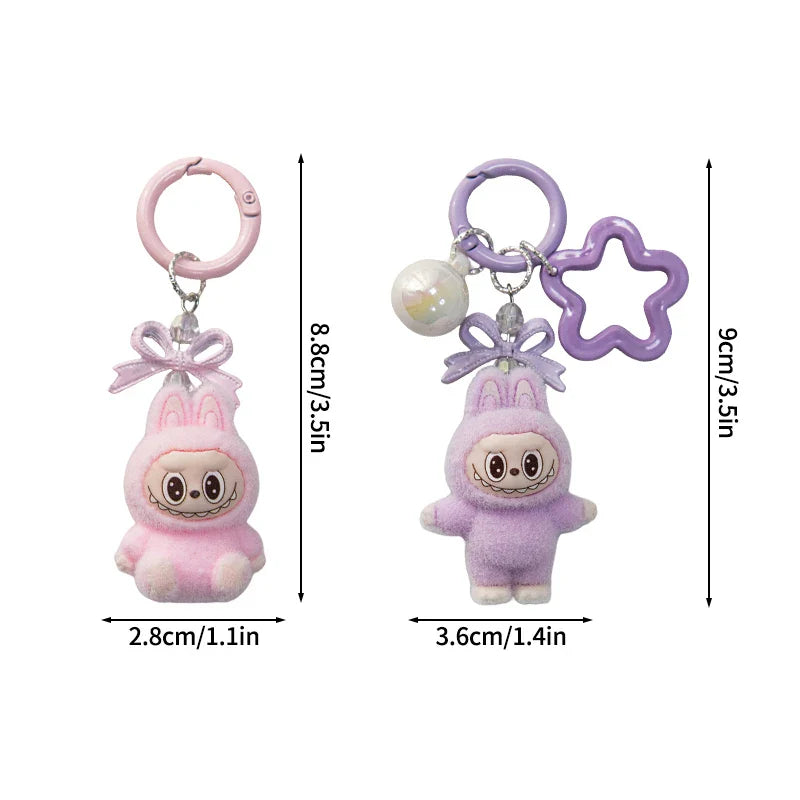New Cartoon Keychain — Cute Bag & Backpack Pendant, Earphone Case Decoration, Car Keyring Gift Accessory