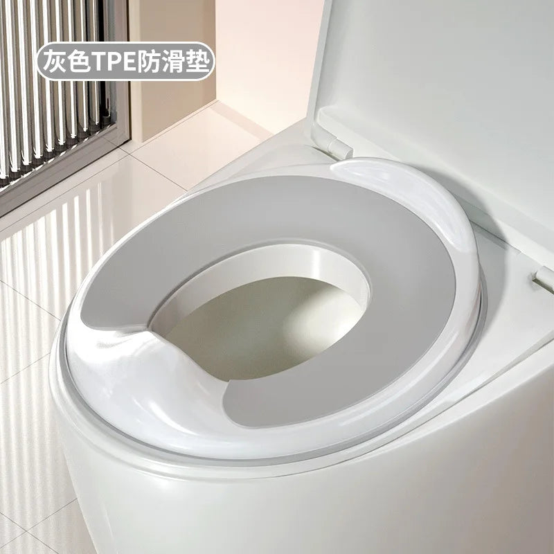 Kids Toilet Training Seat - Universal Splash Proof Potty Seat for Boys & Girls Baby Bathroom Training