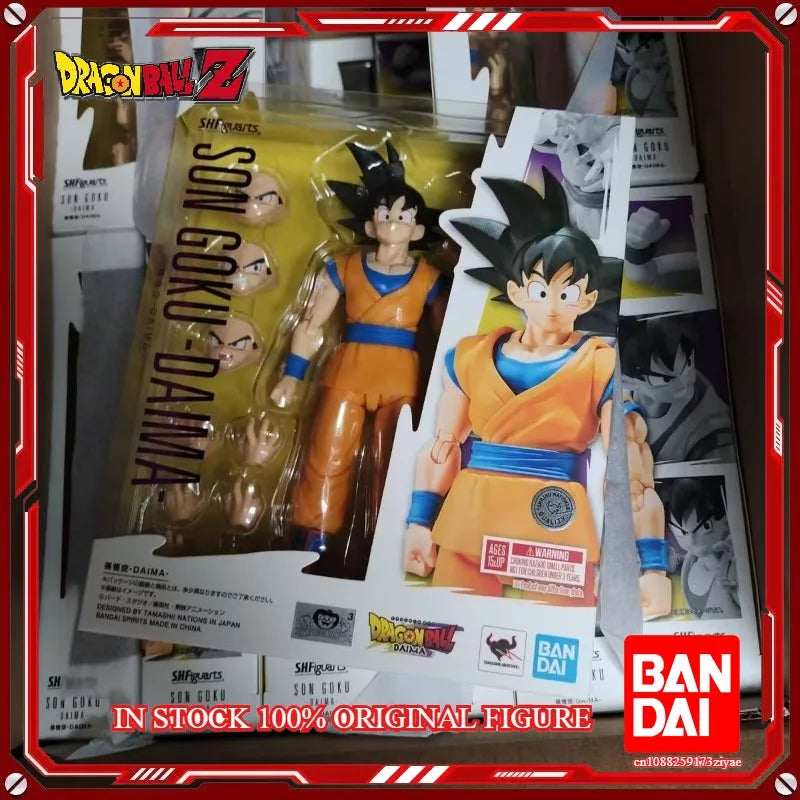 Original Bandai Dragon Ball Z S.H.Figuarts — Super Saiyan God Blue Son Goku Action Figure Model Toy