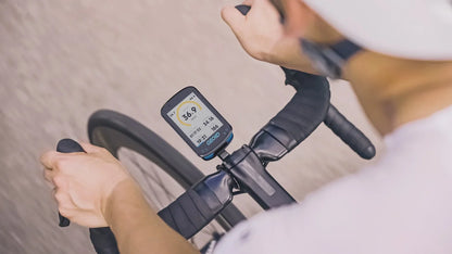 GPS Navigation Bike Computer - Colorful Screen Geoid CC600, Wireless Speedometer, GPX, Wifi Cycling Odometer, ANT+ Indoor Power