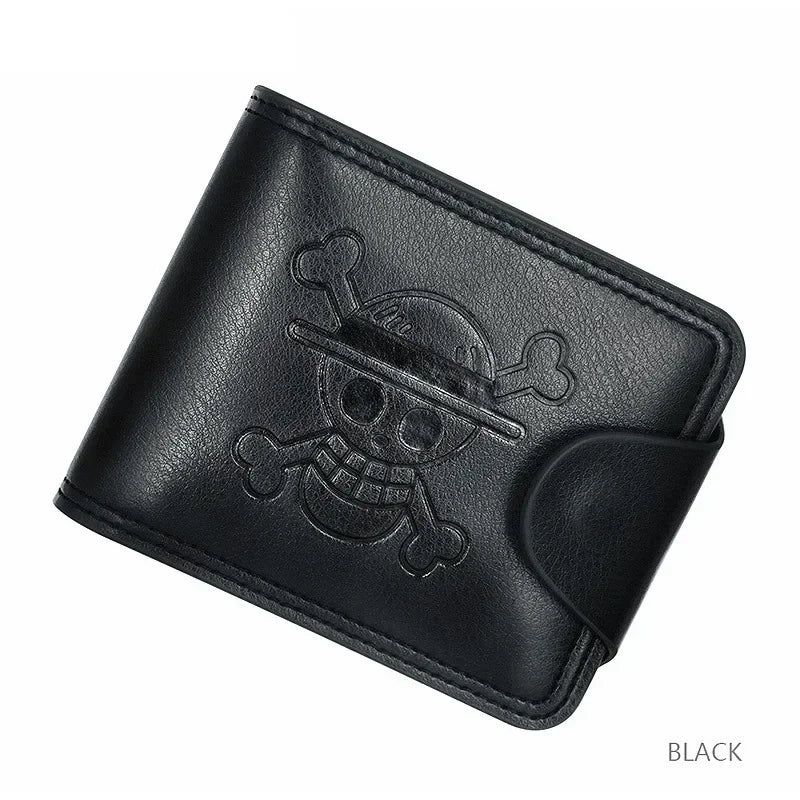 Men's Short Bifold Wallet – Slim Faux Leather Business Card Holder, Billfold Purse Clutch for ID & Credit Cards
