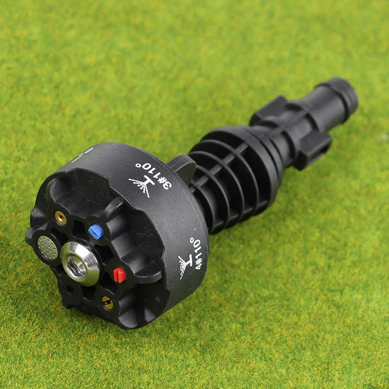 6-in-1 Car High Pressure Cleaner Nozzle - Multi-functional Washbowl Accessory for High Pressure Water Car Washing - 1 Piece