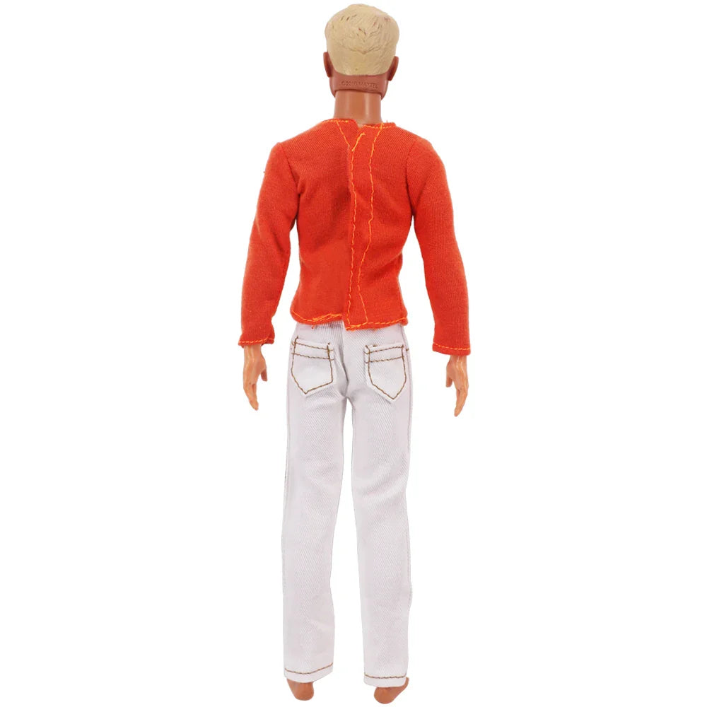 High-Quality 30cm Doll Dress — Clothes for Babi & Ken Dolls, Perfect Birthday & Christmas Gift for Girls