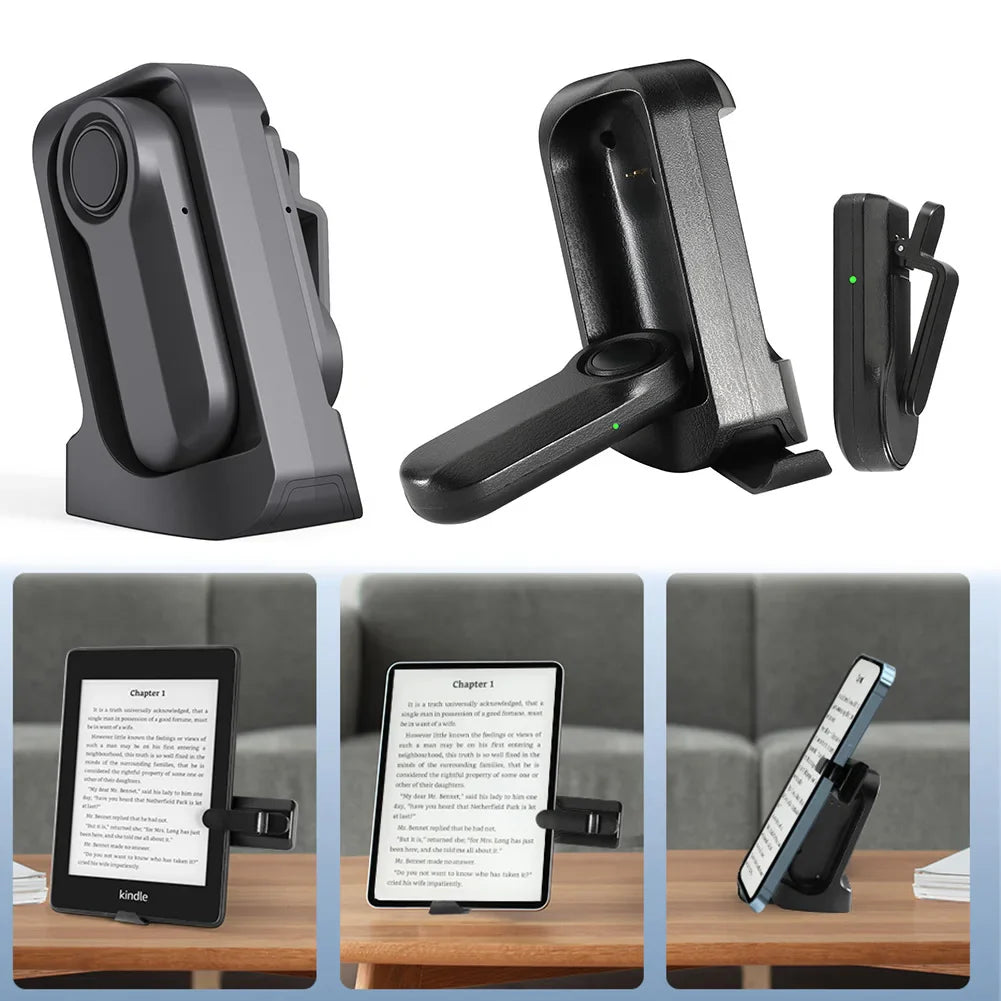 RF Camera Video Recording Remote and Page Turner for Kindle, Kobo, iPad, and Tablets - Perfect for EReaders and Novel Reading