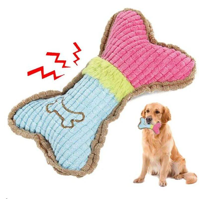 Interactive Squeaky Dog Toy: Plush Chew for Small to Medium Breed Puppies - Ideal Birthday Gift for Playful Pets