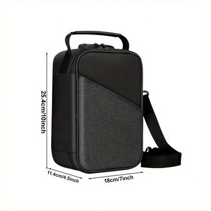Unisex Smell-Proof Pouch with Combination Lock – Secure Stash Bag for Storage & Travel Gifts