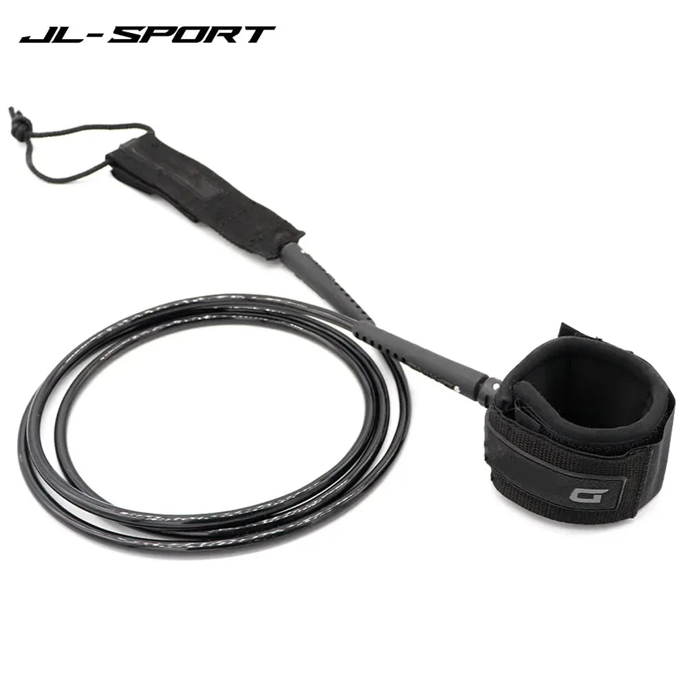 DK Brand Surfboard Leash – 6-9FT 7mm Foot Leash for Wind Surfing, Straight Foot Rope Accessory