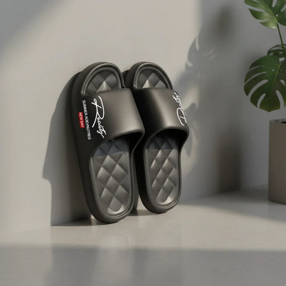 Men’s EVA Summer Slippers – Lightweight Soft Anti-Slip Indoor & Outdoor Casual Home Shoes with Innovative Design