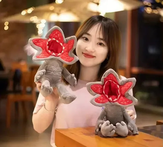 Cartoon Game Character Plush Toy — Cute Eleven & Demogorgon Stuffed Doll for Kids