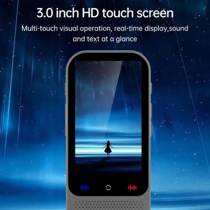 S80 Pro AI Voice & Photo Translator – 138 Languages Real-Time Offline Translation Recording Device with ChatGPT AI