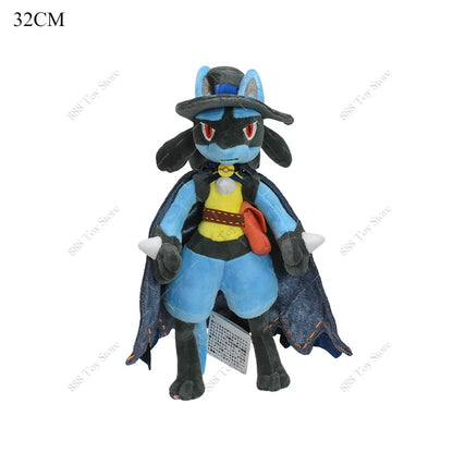 Pokémon Plush Toy Set Shiny Gyarados Charizard Mega Rayquaza Lucario Ho-Oh Zorua Butterfree Anime Stuffed Animals Kids Christmas Gift Plushies